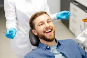 Man with beautiful smile after professional teeth whitening in Brentwood, TN
