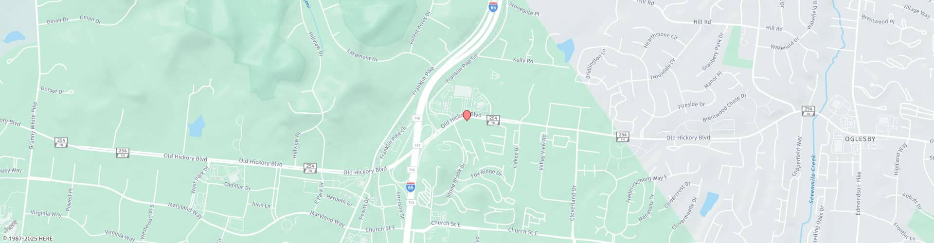 Location Map: 783 Old Hickory Boulevard Brentwood, TN 37027